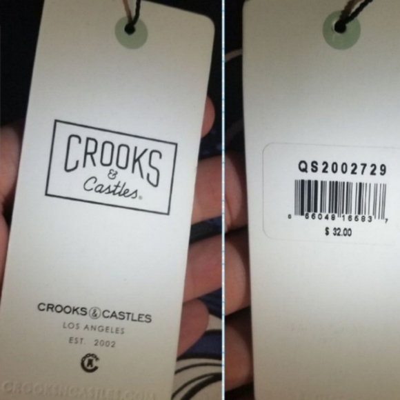 Crooks & Castles Retro Medusa Bandana T-Shirt - Picture 4 of 4